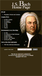 Mobile Screenshot of jsbach.org