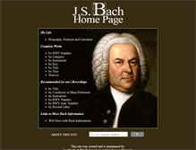 Tablet Screenshot of jsbach.org