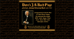 Desktop Screenshot of jsbach.net